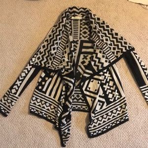 Waterfall cardigan